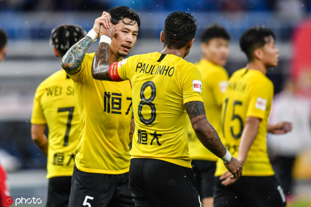 恒大外援助攻破门,领先积分榜 恒大外援助攻破门,领先积分榜